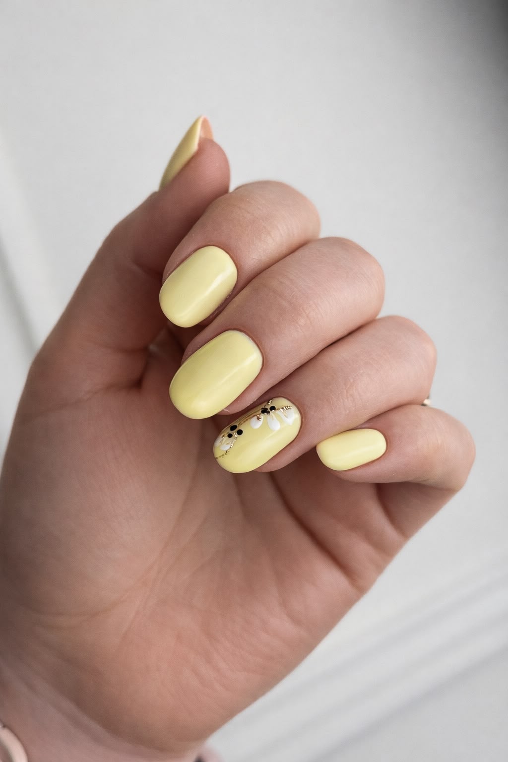 Gel polish manicure
